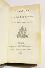 BERANGER : Chansons - Edition-Originale.com