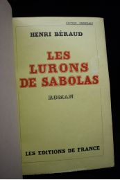 BERAUD : Les lurons de Sabolas - Erste Ausgabe - Edition-Originale.com