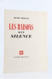 BERAUD : Les raisons d'un silence - Edition Originale - Edition-Originale.com
