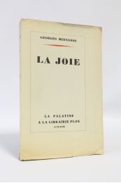 BERNANOS : La joie - Prima edizione - Edition-Originale.com