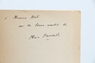 BERNARD : Les voix - Libro autografato, Prima edizione - Edition-Originale.com