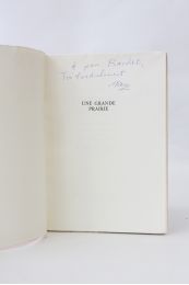 BERNARD : Une grande prairie - Libro autografato, Prima edizione - Edition-Originale.com