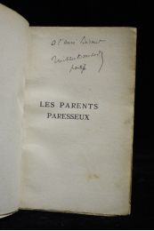 BERNARD : Les parents paresseux - Signiert, Erste Ausgabe - Edition-Originale.com