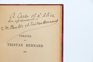 BERNARD : Théâtre VII - Autographe - Edition-Originale.com
