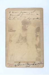 BERNHARDT : [PHOTOGRAPHIE] Portrait photographique dédicacé de Sarah Bernhardt - Signiert, Erste Ausgabe - Edition-Originale.com