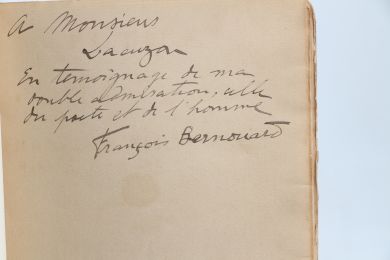 BERNOUARD : Futile suivi de regrets à Futile - Signed book, First edition - Edition-Originale.com