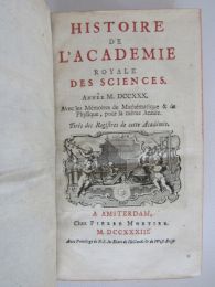 BERNOULLI : Histoire de l'Académie royale des sciences. Année 1730 - Edition-Originale.com