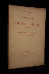 BERRET : La philosophie de Victor Hugo (1854-1859) et deux mythes de La légende des siècles. Le satyre - Pleine mer - Plein ciel - Edition Originale - Edition-Originale.com