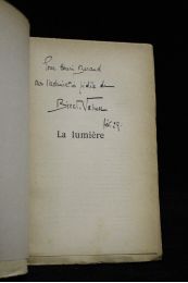 BINET-VALMER : La lumière, roman d'une cécité - Signed book, First edition - Edition-Originale.com