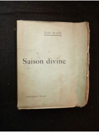 BLAIZE : Saison divine - Signed book, First edition - Edition-Originale.com