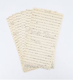 BLANCHOT : Du côté de Nietzsche - Manuscrit autographe complet - Signiert, Erste Ausgabe - Edition-Originale.com