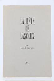 BLANCHOT : La bête de Lascaux - Erste Ausgabe - Edition-Originale.com