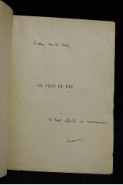 BLANCHOT : La part du feu - Autographe, Edition Originale - Edition-Originale.com