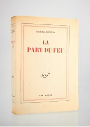 BLANCHOT : La part du feu - First edition - Edition-Originale.com
