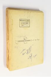 BLANCHOT : Le dernier homme. Jeu d'épreuves corrigées - Autographe, Edition Originale - Edition-Originale.com