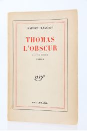 BLANCHOT : Thomas l'obscur - Prima edizione - Edition-Originale.com