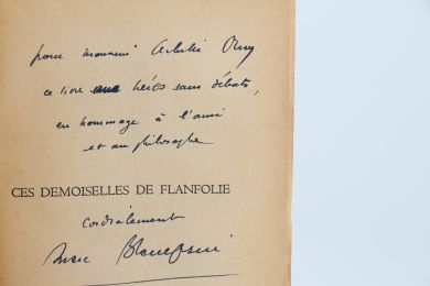 BLANCPAIN : Ces demoiselles de Flanfolie - Signed book, First edition - Edition-Originale.com