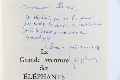 BLOND : La Grande Aventure des éléphants - Signed book, First edition - Edition-Originale.com