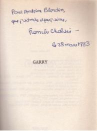 BLONDIN : Garry - Autographe, Edition Originale - Edition-Originale.com