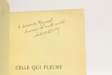 BLOY : Celle qui pleure - Signed book, First edition - Edition-Originale.com