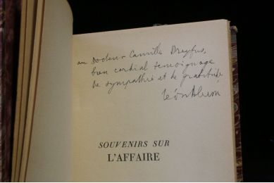 BLUM : Souvenirs sur l'affaire - Libro autografato, Prima edizione - Edition-Originale.com