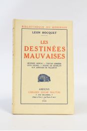 BOCQUET : Les destinées mauvaises - Prima edizione - Edition-Originale.com