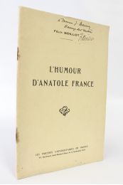 BOILLOT : L'humour d'Anatole France - Signed book, First edition - Edition-Originale.com