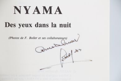 BOLLER : Nyama - Aventures au Kenya  - Des yeux dans la nuit - Libro autografato, Prima edizione - Edition-Originale.com