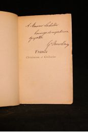 BONET-MAURY : France, christianisme et civilisation - Autographe, Edition Originale - Edition-Originale.com