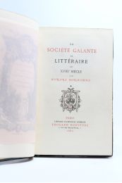 BONHOMME : La société galante et littéraire au XVIIIe siècle - First edition - Edition-Originale.com
