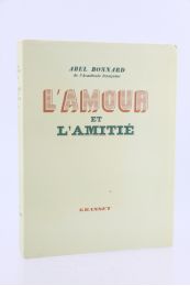 BONNARD : L'Amour et l'Amitié - Erste Ausgabe - Edition-Originale.com