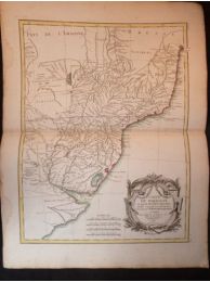 Carte du Paraguay et partie des pays adjacants - Edition Originale - Edition-Originale.com