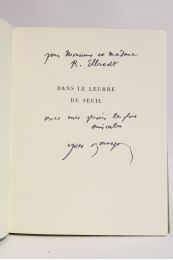BONNEFOY : Dans le leurre du seuil - Signed book, First edition - Edition-Originale.com