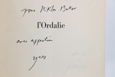 BONNEFOY : L'ordalie - Signiert, Erste Ausgabe - Edition-Originale.com