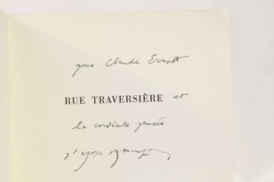 BONNEFOY : Rue traversière - Signiert, Erste Ausgabe - Edition-Originale.com