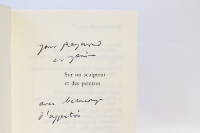BONNEFOY : Sur un sculpteur et des peintres - Libro autografato, Prima edizione - Edition-Originale.com