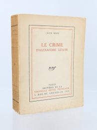 BOPP : Le crime d'Alexandre Lenoir - Edition Originale - Edition-Originale.com