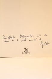 BORDIER : 36. La fête - Signed book, First edition - Edition-Originale.com