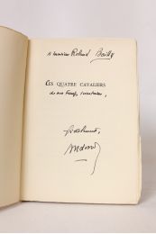 BORDONOVE : Les quatre cavaliers - Signed book, First edition - Edition-Originale.com