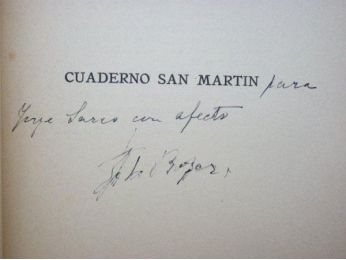 BORGES : Cuaderno San Martin - Signed book, First edition - Edition-Originale.com