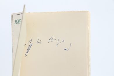 BORGES : Obra poetica 1923-1964 - Signed book, First edition - Edition-Originale.com