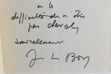 BORY : La peau des zèbres - Autographe, Edition Originale - Edition-Originale.com