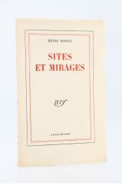 BOSCO : Sites et mirages - Erste Ausgabe - Edition-Originale.com