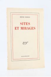 BOSCO : Sites et mirages - First edition - Edition-Originale.com