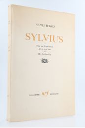 BOSCO : Sylvius - Prima edizione - Edition-Originale.com