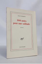 BOSQUET : 100 notes pour une solitude - Edition Originale - Edition-Originale.com