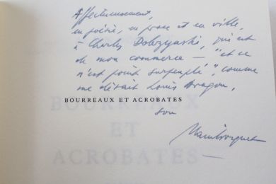 BOSQUET : Bourreaux et acrobates - Signed book, First edition - Edition-Originale.com