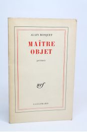 BOSQUET : Maître objet - Signiert, Erste Ausgabe - Edition-Originale.com