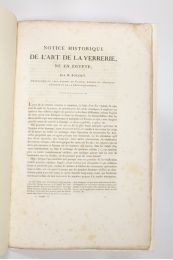 BOUDET : Description de l'Egypte. Partie Antiquités. Notice historique de l'art de la verrerie né en Egypte, par M. Boudet - First edition - Edition-Originale.com