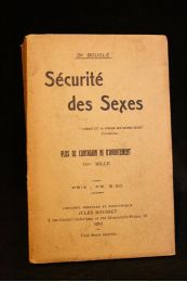 BOUGLE docteur : Sécurité des sexes - Edition-Originale.com